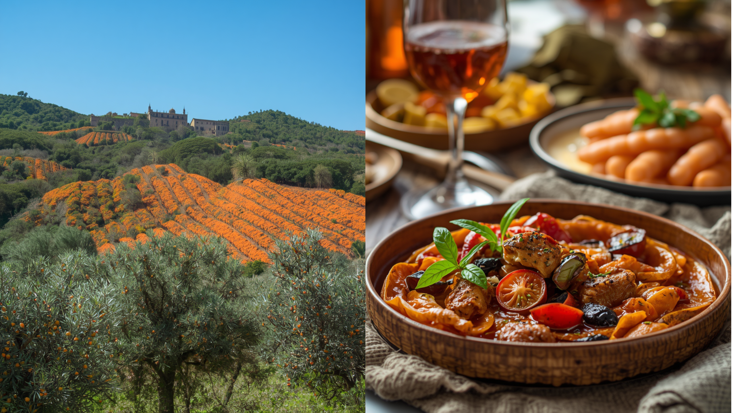 Sicily and Sardinia are Italy squared